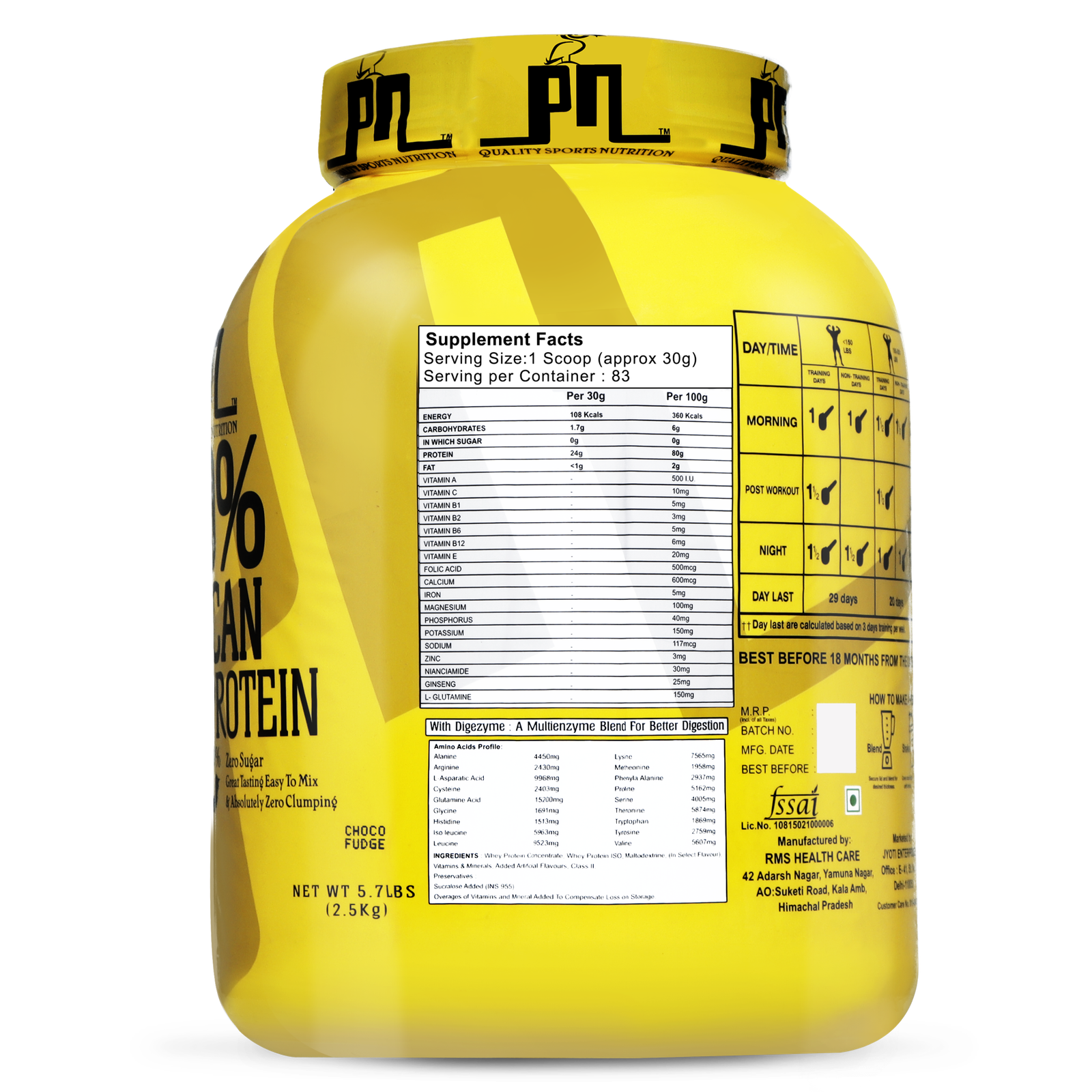Pelican Nutrition – Whey Protein | (2.5Kg) | 24g Protein | Rich Chocolate, Kesar Pista, Mango Kulfi, Strawberry Kulfi, Coffee Caffe Mocha Flavour - Image 2