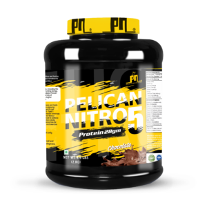 Pelican Nutrition – Nitro-5 Protein 28gm | (2Kg) | Chocolate, Kesar Pista, Malai Kulfi Flavour